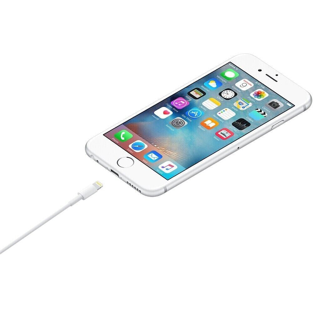 Apple Iphone Compatible USB-A White Charging Cable (3FT, 1M)